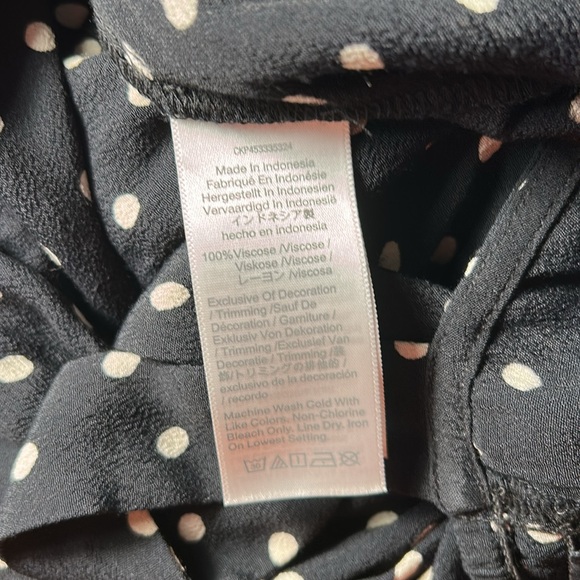 Madewell B & W Polka Dot, Wide Leg Jumpsuit - Picture 7 of 7